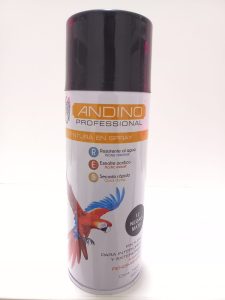 SPRAY NEGRO MATE - ANDINO