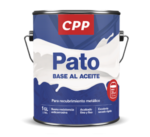 ESMALTE PATO BASE AL ACEITE BLANCO 1GL - CPP