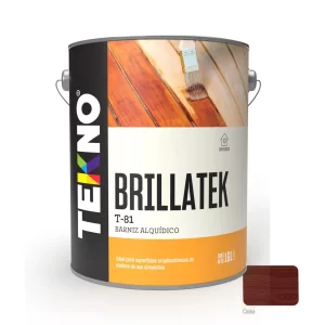 BARNIZ  T-81 CAOBA 1GL - TEKNO