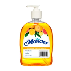 JABON LIQUIDO ANTIBACTERIAL CITRICO MONCLER  360ML
