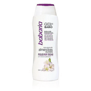 BABARIA GEL DE BAÑO ACEITE DE ALMENDX600ML