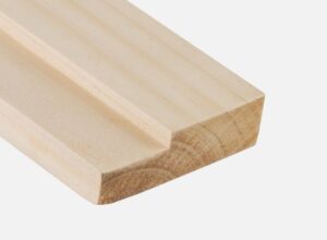 MARCO PINO NATURAL BRUÑA 3X3 MM REBAJO 10X42 MM 32X60X2130 MM